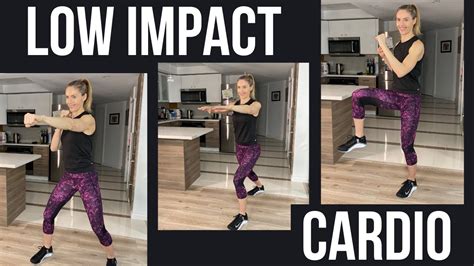 Low Impact Cardio Workout For Beginners And Intermediates 25 Simple
