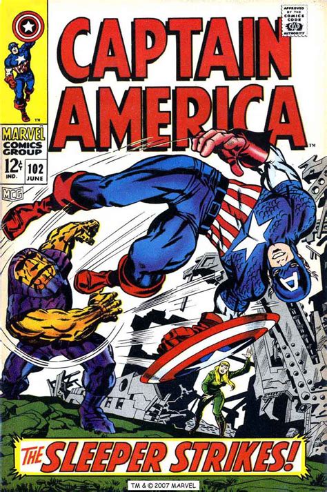 Captain America 102 Jack Kirby Art And Cover Pencil Ink
