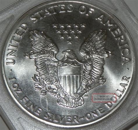 1988 American Silver Eagle State 1 Oz Silver