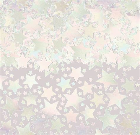 Confetti Iridescent Star
