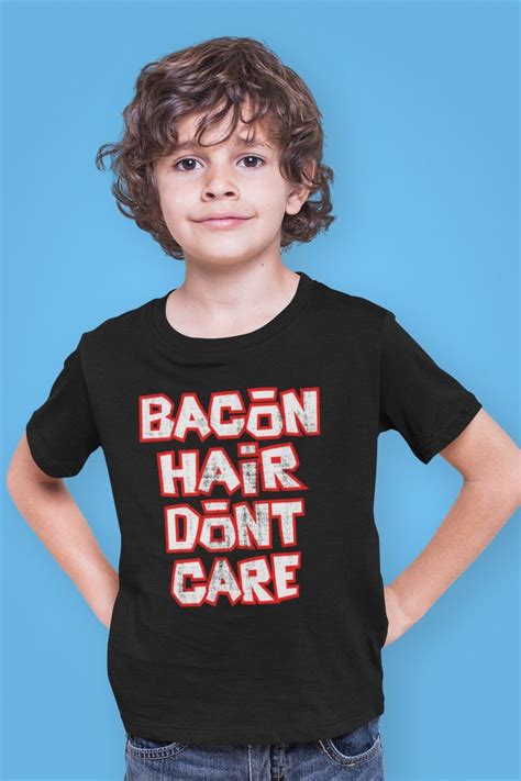 Roblox Bacon Hair Dont Care Distressed T Shirt T Shirts For Women