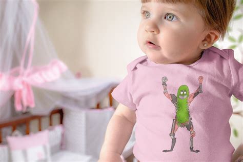 Pickle Rick Onesie Rick And Morty Onesie Baby Shower T Etsy