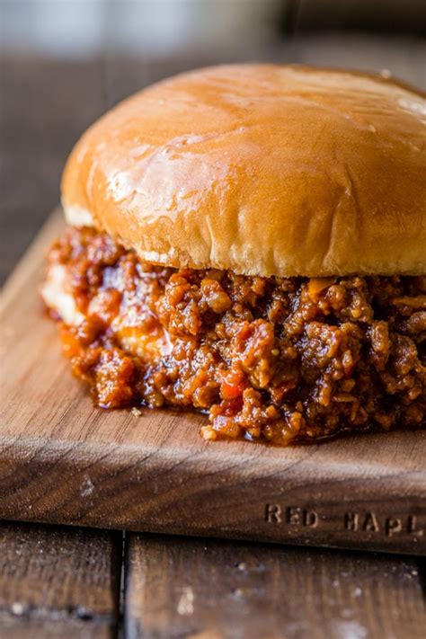 The Best Sloppy Joes Recipe [ Video] Oh Sweet Basil