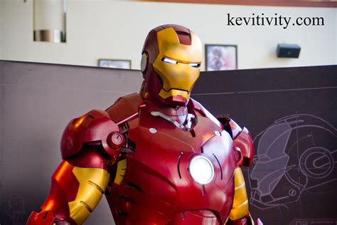 Iron Man Suit The Actual Suitprop Worn By Robert Downey J Flickr