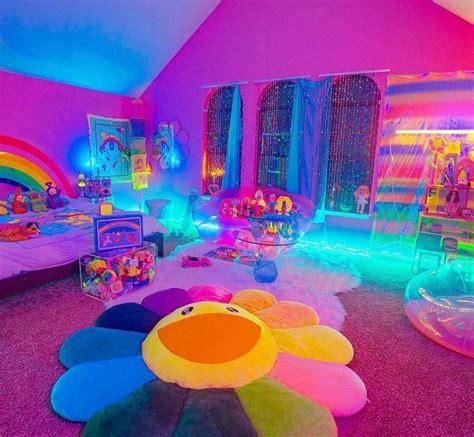 Pin By Hmm Jimimbra On Room Decor Living Neon Room Chill Room