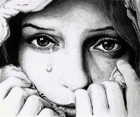 Girl Crying Pencil Drawing Memes Chainimage