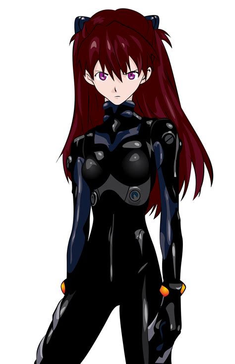 Asuka Black Evangelion 20 By Jcyair On Deviantart