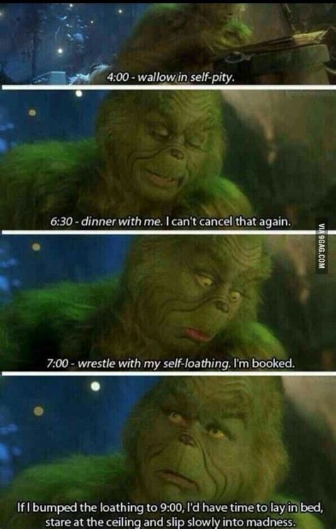 High quality grinch quotes gifts and merchandise. My schedule everyone | Funny pictures, Humor, Hilarious