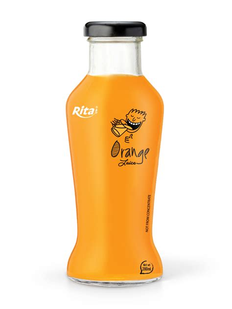 Glass Bottle Orange Juice Private Label Manufacturers Rita Fruit Juice