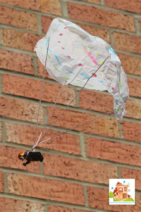 Diy Toy Parachute Craft Mum In The Madhouse