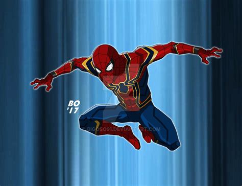 Iron Spider Avengers Infinity War By Bigoso91 On Deviantart