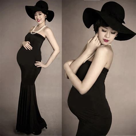 Buy Hot Sale New Maternity Photography Props Clothes Pregnancy Gown Set Dresses