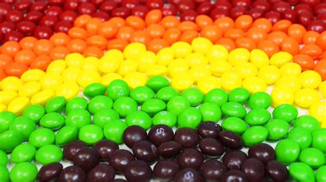 Learn Colors With A Skittles Rainbow How To Make A Skittles Rainbow