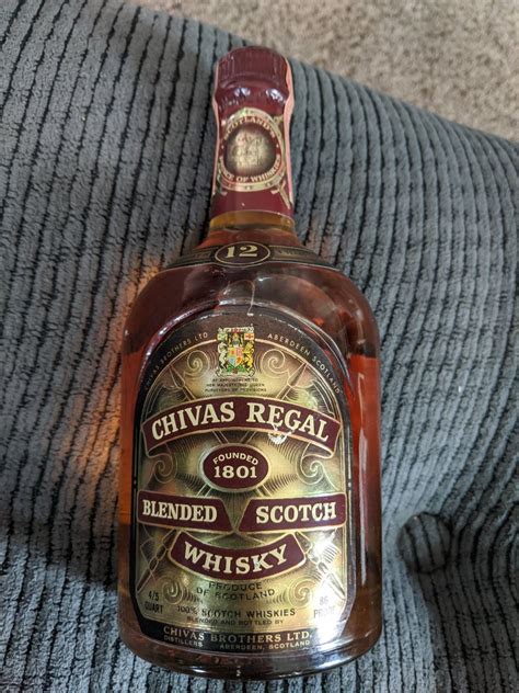 What Is The Value Of A 50 Year Old Unopened Bottle Of Chivas Regal ...