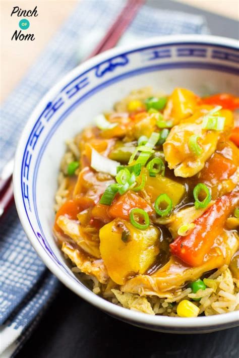 It's completely paleo, sugar free, gluten free, and made in less 30 minutes. Syn Free Instant Pot Sweet And Sour Chicken | Slimming ...