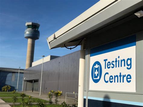 east midlands airport opens on site testing facility to help get the region flying again