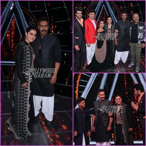 Kajol And Ajay Devgn Promote Helicopter Eela On Sets Of Indian Idol