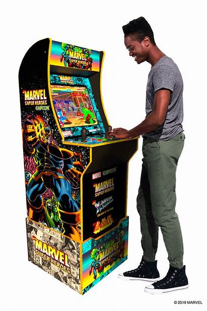 Cabinet Arcade Marvel Heroes Arcade1up Edition Machines