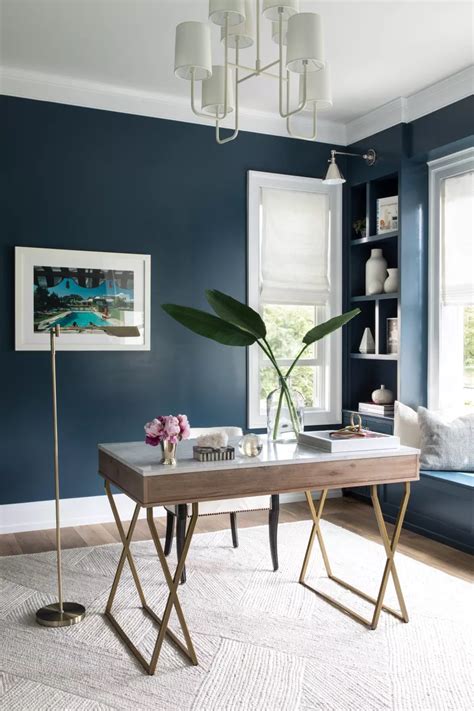 10 Home Office Paint Color Ideas For More Productivity Home Office