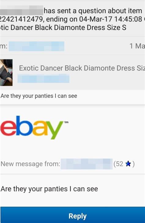 Ebay Dress Seller Bombarded With Seedy Messages From Perverts News