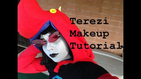 Homestuck Terezi Pyrope Makeup Tutorial Youtube
