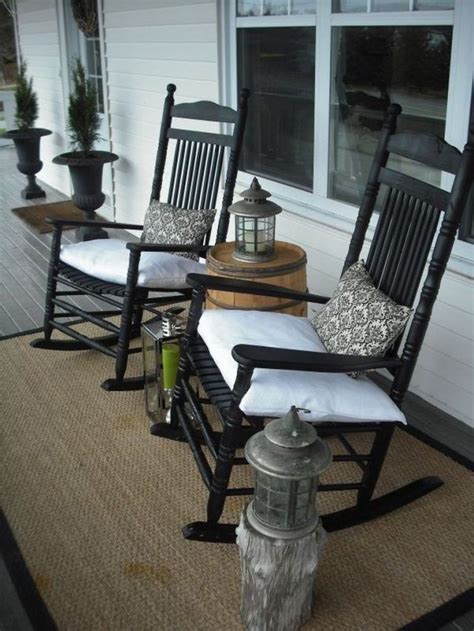 33 Front Porch Ideas With Rocking Chairs Porch Front Cool Decorating