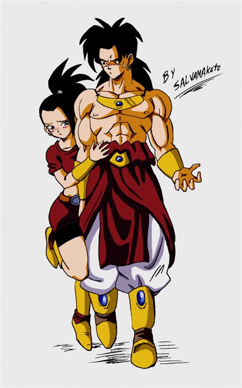 Kale And Broly By Salvamakoto Via Deviantart R Dbz