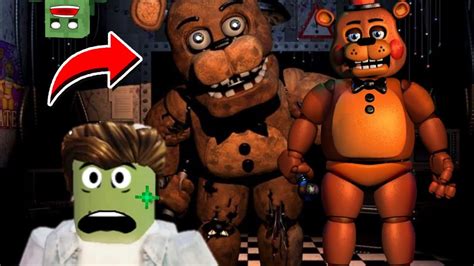 Jogando Fnaf No Roblox Youtube