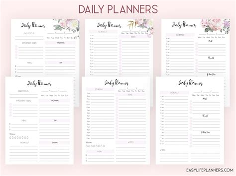 Life Planner Printable Made To Fit Big Happy Planner Inserts Etsy