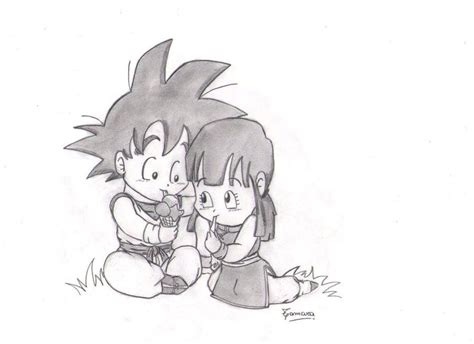 Las Mejores 130 Dibujo De Milk Y Goku Jorgeleonmx