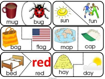These are words that rhyme with puzzle. Rhymes Puzzle Match-30 Matches 2 Letter Families | Rhymes ...