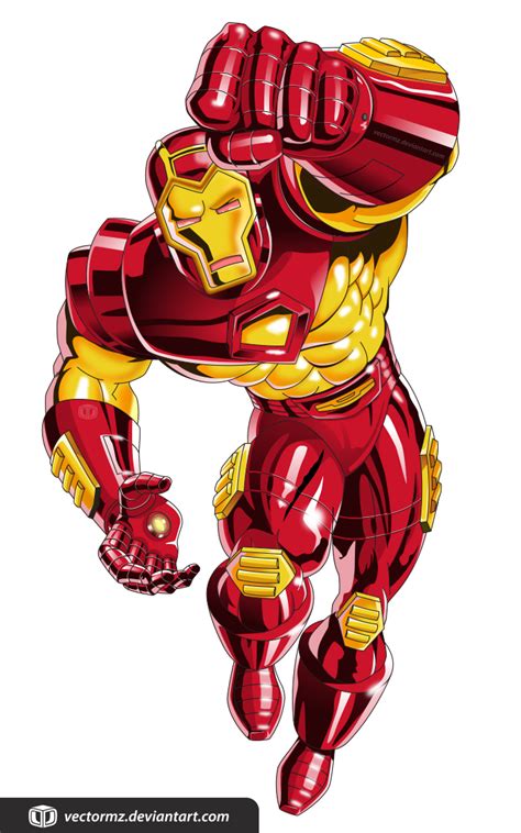 Iron Man Tas Red 90s By Vectormz On Deviantart