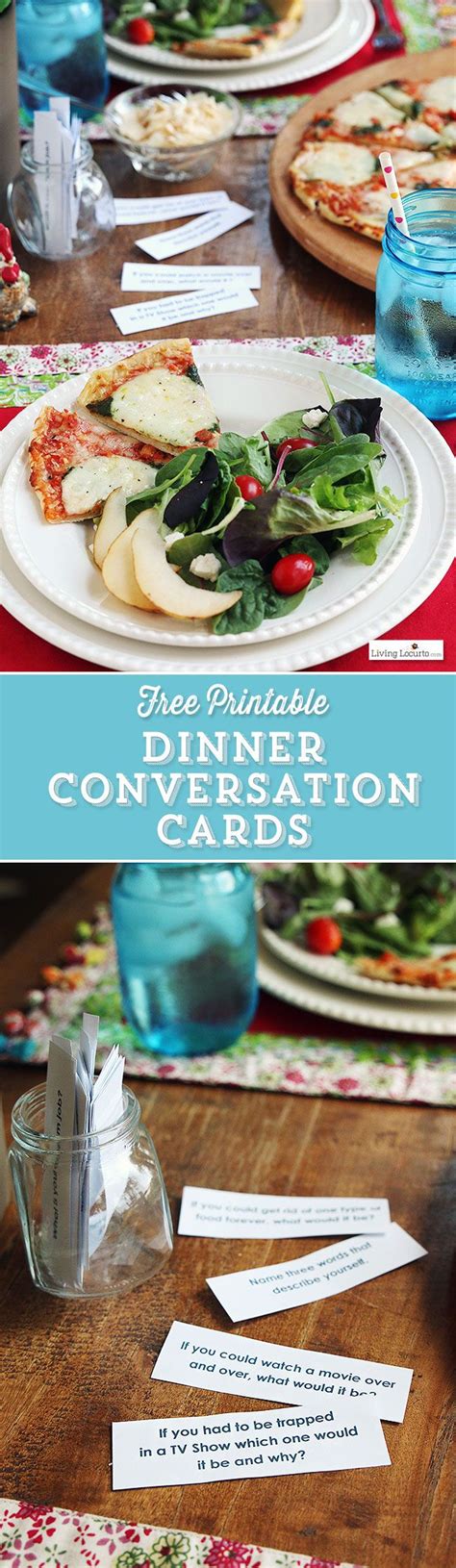 Packed with sweet and tangy flavour, these courgette flowers with honey and vinegar are a great starter for any summer dinner party. Printable Dinner Conversation Starter Cards | Party food ...