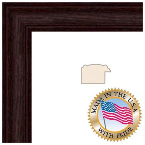 Arttoframes 11x30 Inch Cherry Stain On Solid Red Oak Wood Picture Frame