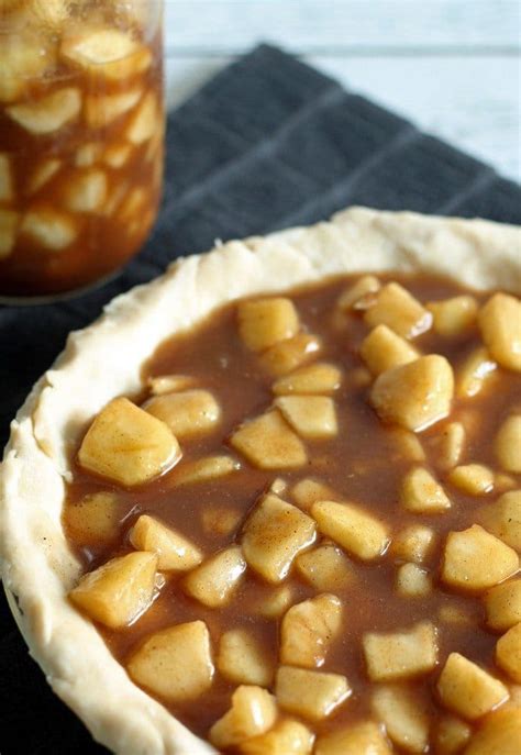 Homemade Apple Pie Filling Perfect For Autumn Baking