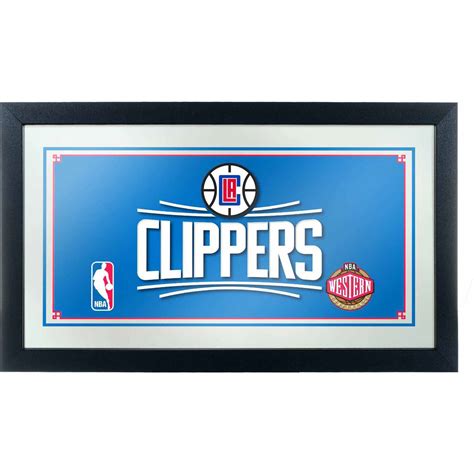 A virtual museum of sports logos, uniforms and historical items. Los Angeles Clippers NBA Framed Logo Mirror - Walmart.com - Walmart.com