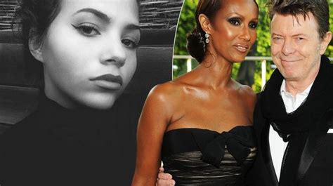 David Bowie And Iman S Classy And Sassy Daughter Turns 16 Mirror Online