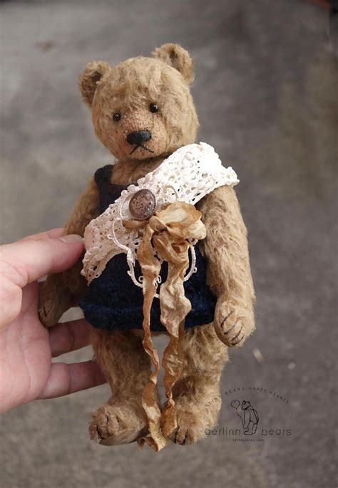 Mohair Fabric Teddy Bear Pictures Artist Bears Animals Handmade