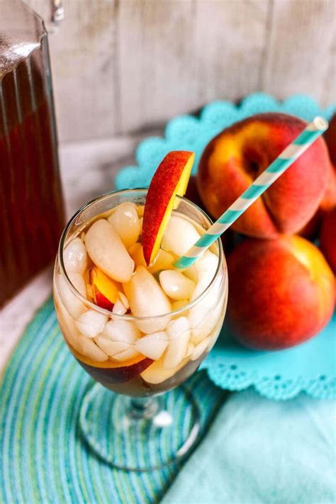Its Peach Season Whip Up A Batch Of This Delicious Homemade Iced