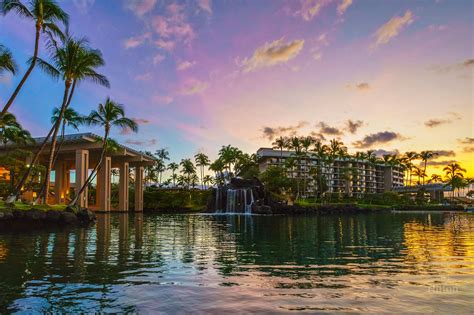 Dusk Settles Over The Lagoon 🌴 Hilton Waikoloa Village Big Island
