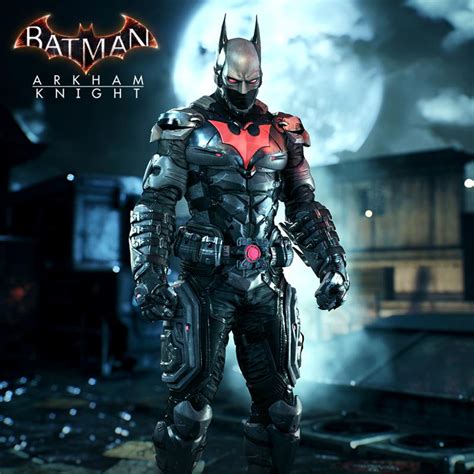 Arkham city has been given a skins pack. Batman: Arkham Knight - Batman Beyond Skin (2015) - MobyGames