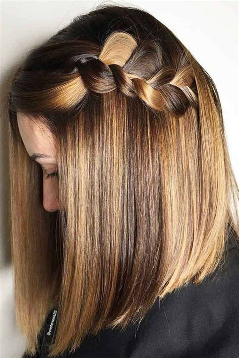Secure the bun to your head with bobby pins and hairspray. Easy Medium Length Hairstyles : 24 Fresh Medium Hairstyles ...