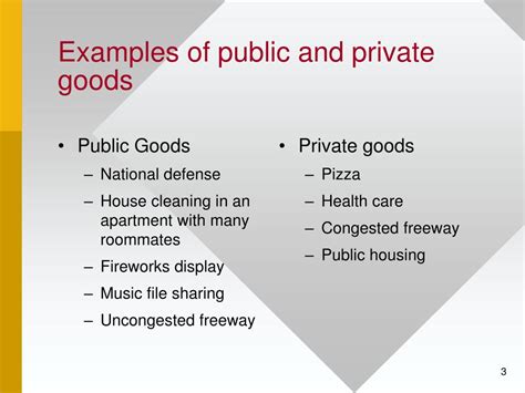 Ppt Chapter 4 Public Goods Powerpoint Presentation Free Download