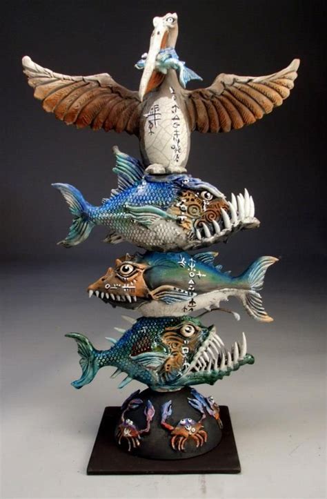 Artodyssey Mitchell Grafton Pottery Art Ceramic Sculpture Art Dolls