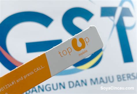 Prepaid Reloads Will Include 6 Gst Until 31st December 2015 Soyacincau
