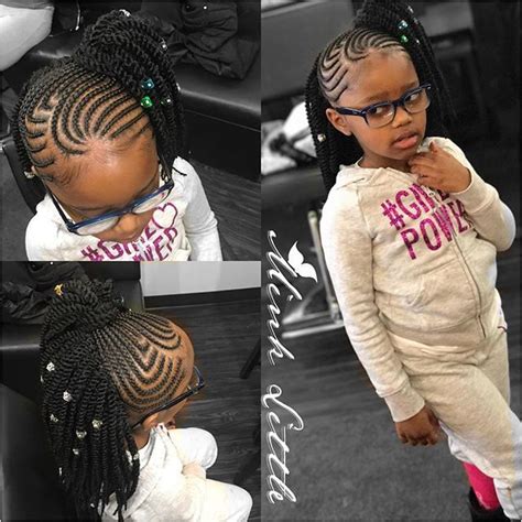 Cute Braided Hairstyles With Weave For Kids