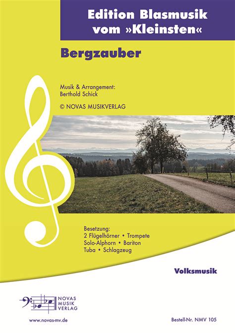 Bergzauber Novas Musikverlag Berthold Schick