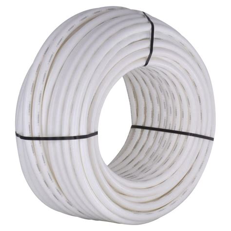 300 Ft White Pex Pipe 1 In Flexible Water Supply Tubing Durable