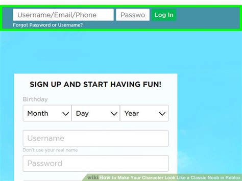 How To Make Your Character Look Like A Classic Noob In Roblox