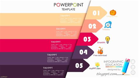 Smart Powerpoint Timeline Smartart Slide Roadmap